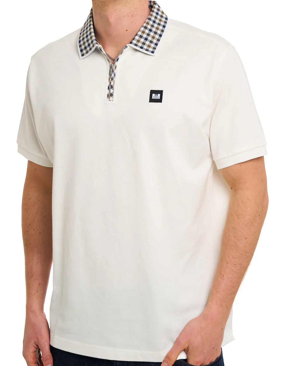 Weekend Offender Tipasa Polo Shirt Off White - Image 2
