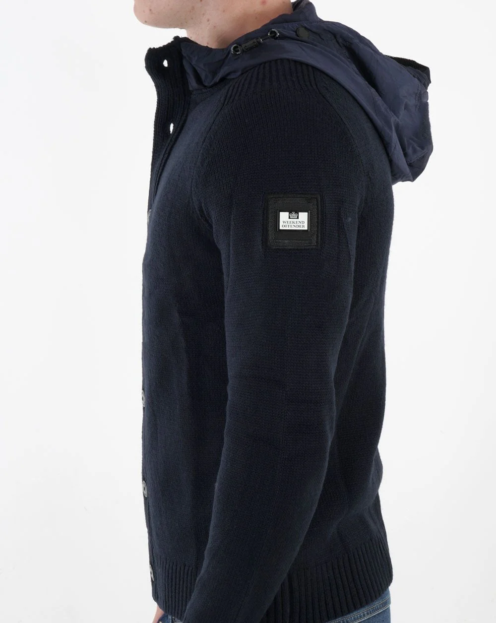 Weekend Offender Toledo Knit Navy - Image 4