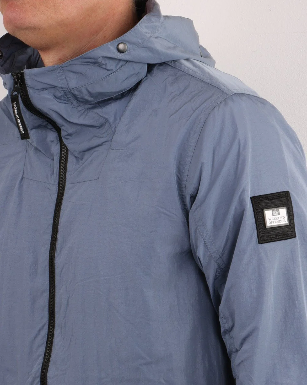 Weekend Offender Valencia Jacket Steel Blue - Image 2