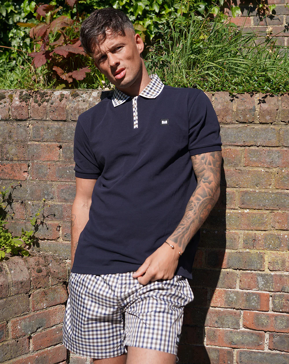 Weekend Offender Varadero Swim Shorts Mid House Check - Image 5